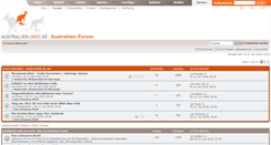Desktop Screenshot of forum.australien-info.de